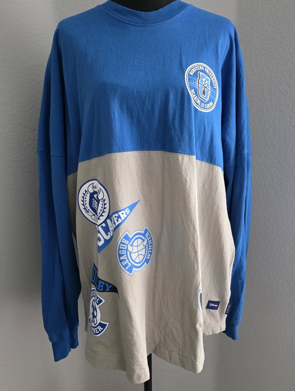Disney's Monsters Inc University Spirit Jersey - Adult Large